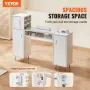 Manikure bord glas top neglebord makeup dressing station med