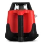 Red Laser Level Rotary Self Leveling Measuring Automatic Rotating Red Beam with Receiver Remote Control Carrying Case