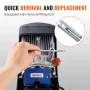 Diesel Heater Glow Plug Kit, Ceramic Glow Plug Repair Kit, Air Diesel Parking Heater Part with Removal Fitting Tool, Diesel Heat