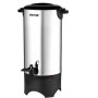 Commercial Coffee Urn 50 Cup Stainless Steel Coffee Dispenser Fast Brew