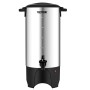 Commercial Coffee Urn 50 Cup Stainless Steel Coffee Dispenser Fast Brew