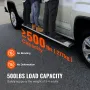 Running Boards, 6" Step Bars Compatible with 2007-2018 Chevy Silverado/GMC Sierra 1500 Crew Cab/2019 2500HD 3500HD 1500 LD, 201 
