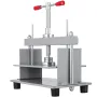 Manual Paper Press Machine, 12x8.6 inch for A4 Sized Papers Flatting Machine, 10cm Thickness Steel Frame Manual Flat Paper Press