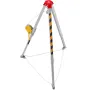 Confined Space Tripod Kit, 544 kg Winch, Confined Space Tripod 2.13 m Legs and 30 m Cable, Confined Space Rescue Tripod 10 m Fal