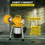 Drain Auger 20-100mm 400W PIP