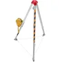 Confined Space Tripod Kit, 816.4 kg Winch, Confined Space Tripod 2.13 m Legs and 30 m Cable, Confined Space Rescue Tripod 10 m F