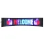 Programmable LED Sign, P6 Full Color LED Scrolling Panel, DIY Custom Text Animation Pattern Display Board, Bluetooth APP Control