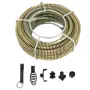Drain Auger Ø20-100mm 400W Pipe Dredger Pipeline Unblocker Snake Cleaner Portable Tool for Toilet
