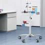Medicinsk vogn, salonvogn med hjul, mobil vognkurv 26,77