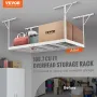 Opbevaringsstativ over hovedet, 48x96 tommer garage loft