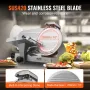 Kødskiver, 340W Electric Deli Food Slicer med 10 "SUS420