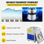 2L Ultrasonic Cleaner Machine Stainless Steel Ultrasonic Cleaning Machine Digital Heater Timer Jewelry Cleaning for Commercial P