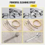 2L Ultrasonic Cleaner Machine Stainless Steel Ultrasonic Cleaning Machine Digital Heater Timer Jewelry Cleaning for Commercial P