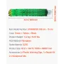 Electric Fence Netting, 1.06 x 49.98 m, PE Net Fencing with Posts & Double-Spiked Stakes, Utility Portable Mesh for Goats, Sheep