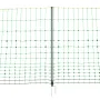 Electric Fence Netting, 1.06 x 49.98 m, PE Net Fencing with Posts & Double-Spiked Stakes, Utility Portable Mesh for Goats, Sheep