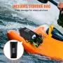 Kayak Anchor Kit, 3.5 lb Paddle Board Anchor Kit with 26.2 ft/8 m Rope and Buoy, Folding Small Boat Anchor with Storage Bag and 