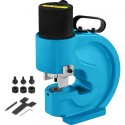 CH-70 Hydraulic Hole Puncher Punching Tool Puncher, 35T Flat Copper Electric Pump L Style, CP-700 H Style CFP-800-1 Busbar