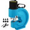 CH-70 Hydraulic Hole Puncher Punching Tool Puncher, 35T Flat Copper Electric Pump L Style, CP-700 H Style CFP-800-1 Busbar