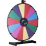 24 tommer spindingsprishjul, 14 slots bordplade spinner, tunge