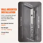 Shower Panel System, 6 Shower Modes, LED & Screen Hydroelectricity Shower Panel Tower, Rainfall, Waterfall, 5 Massage Jets, Tub 