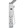Shower Panel System, 6 Shower Modes, LED & Screen Hydroelectricity Shower Panel Tower, Rainfall, Waterfall, 5 Massage Jets, Tub 