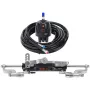 Hydraulic Outboard Steering Kit, 300HP, Marine Boat Hydraulic Steering System, with Helm Pump Two-Way Lock Cylinder and 26 Feet