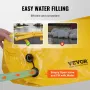 Flood Barriers, Sandbag Alternative Flood Bags 4 Pack, Flood Barrier for Home, Water Barriers for Flooding, Doorway, Driveway(12