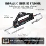 Hydraulisk påhængsmæssig styringssæt, 150 hk, marine båd