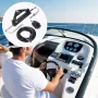 Hydraulic Outboard Steering Kit, 150HP, Marine Boat Hydraulic Steering System, with Helm Pump Two-Way Lock Cylinder and 731.5 cm