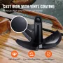 River Anchor, 30 LBS Boat Anchor Cast Iron Black Vinyl-Coated, Marine Grade Mushroom Anchor for Boats Up To 30 ft, Impressive Ho