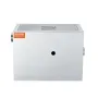 Commercial Grease Trap, 3.6 kg Grease Interceptor, Side Inlet Interceptor, Under Sink Stainless Steel Grease Trap, 2.8 GPM Waste