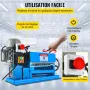 1.5-38MM Automatic Wire Stripping Machine 370W Kinds Of Metal Cable Wire Stripper With 10 Blades Powered Electric Wire Stripper 