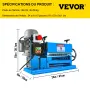1.5-38MM Automatic Wire Stripping Machine 370W Kinds Of Metal Cable Wire Stripper With 10 Blades Powered Electric Wire Stripper 