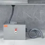 Commercial Grease Trap, 3.6 kg Grease Interceptor, Top Inlet Interceptor, Under Sink Stainless Steel Grease Trap, 2.8 GPM Waste 