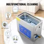 Ultrasonic Cleaner Machine, 6L Stainless Steel Ultrasonic Cleaning Machine, with Digital Heater Timer, Jewelry Cleaning for