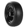 Lawn Mower Tires with Rim, 11x4-5" Tubeless Tractor Tires, 2-Pack Tire and Wheel Assemby, Flat-free PU Tire, 3.4" Centered Hub, 
