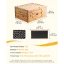 Bee Hive Deep Box Starter Kit, 100% bivoks coated naturlig