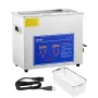 Ultrasonic Cleaner Machine, 6L Stainless Steel Ultrasonic Cleaning Machine, with Digital Heater Timer, Jewelry Cleaning for