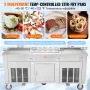 Fried Ice Cream Roll Machine Rolled Ice Cream Maker 17,7x17,7