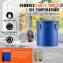 Fryer Grease Bucket, 6 Gal Oil Disposal Caddy Carbon Steel