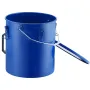 Fryer Grease Bucket, 22.7L Oil Disposal Caddy Carbon Steel Fryer Oil Bucket with Rust-Proof Coating, Oil Transport Container wit