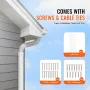 Mini Split Line Set Cover 76,2 mm W 5350mm L, PVC Dekorativ