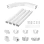 Mini Split Line Set Cover 76,2 mm W 5350mm L, PVC Dekorativ