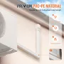 Mini Split Line Set -dækning 76,2 mm W 4830mm L, PVC Dekorativ
