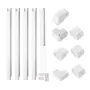 Mini Split Line Set -dækning 76,2 mm W 4830mm L, PVC Dekorativ