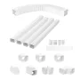 Mini Split Line Set -dækning 76,2 mm W 4830mm L, PVC Dekorativ