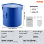 Fryer Grease Bucket, 8 Gal Oil Disposal Caddy Carbon Steel