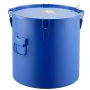 Fryer Grease Bucket, 8 Gal Oil Disposal Caddy Carbon Steel