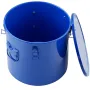 Fryer Grease Bucket, 8 Gal Oil Disposal Caddy Carbon Steel
