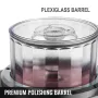 KT-185 Magnetic Tumbler 180mm Jewelry Polisher Tumbler and Finisher for Polishing with Adjustable Direction and Time for Jewelry